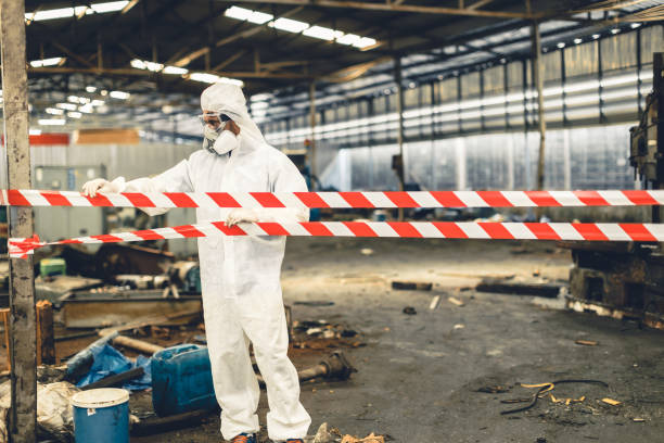 Professional Unattended Death Cleanup technician working in Maxwell, CA